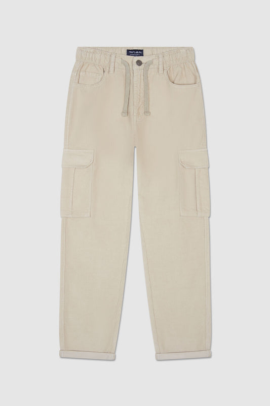 Achat Pantalon coupe cargo P-RYDE CARGO JR BEIGE STONE