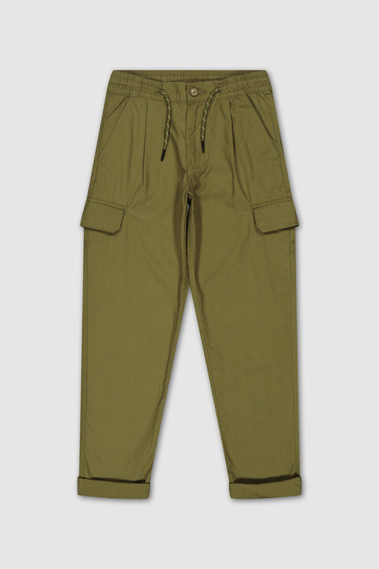 Achat Pantalon taille élastiquée P-SULLY CARGO J TROPICAL OLIVE