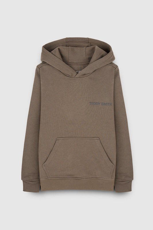 Achat Sweat molleton avec capuche REQUIRED HOOD KAKI BELUGA