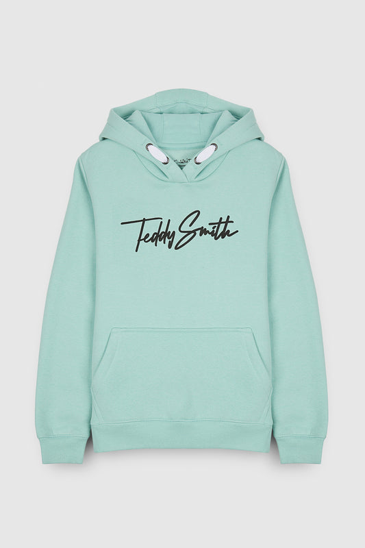 Achat Sweat S-EVAN HOODY JR PASTEL TURQUOISE