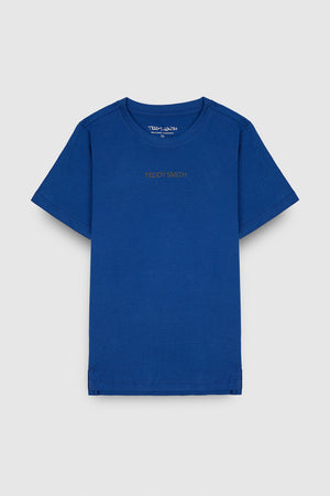 T-shirt T-CALL MC JR BLEU GALAXIE