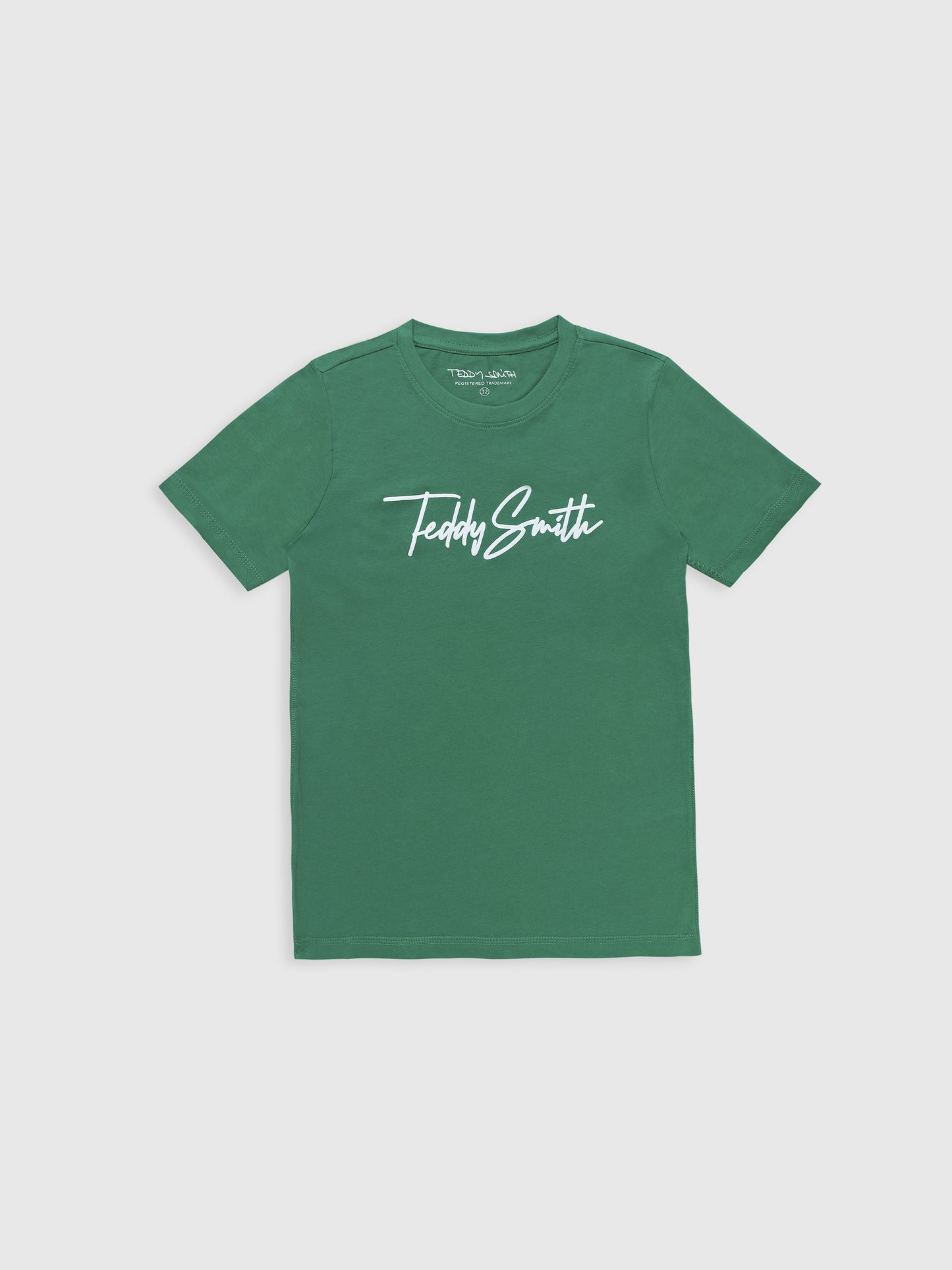 T-shirt col rond manches courtes T-EVAN MC JR ELECTRIC GREEN