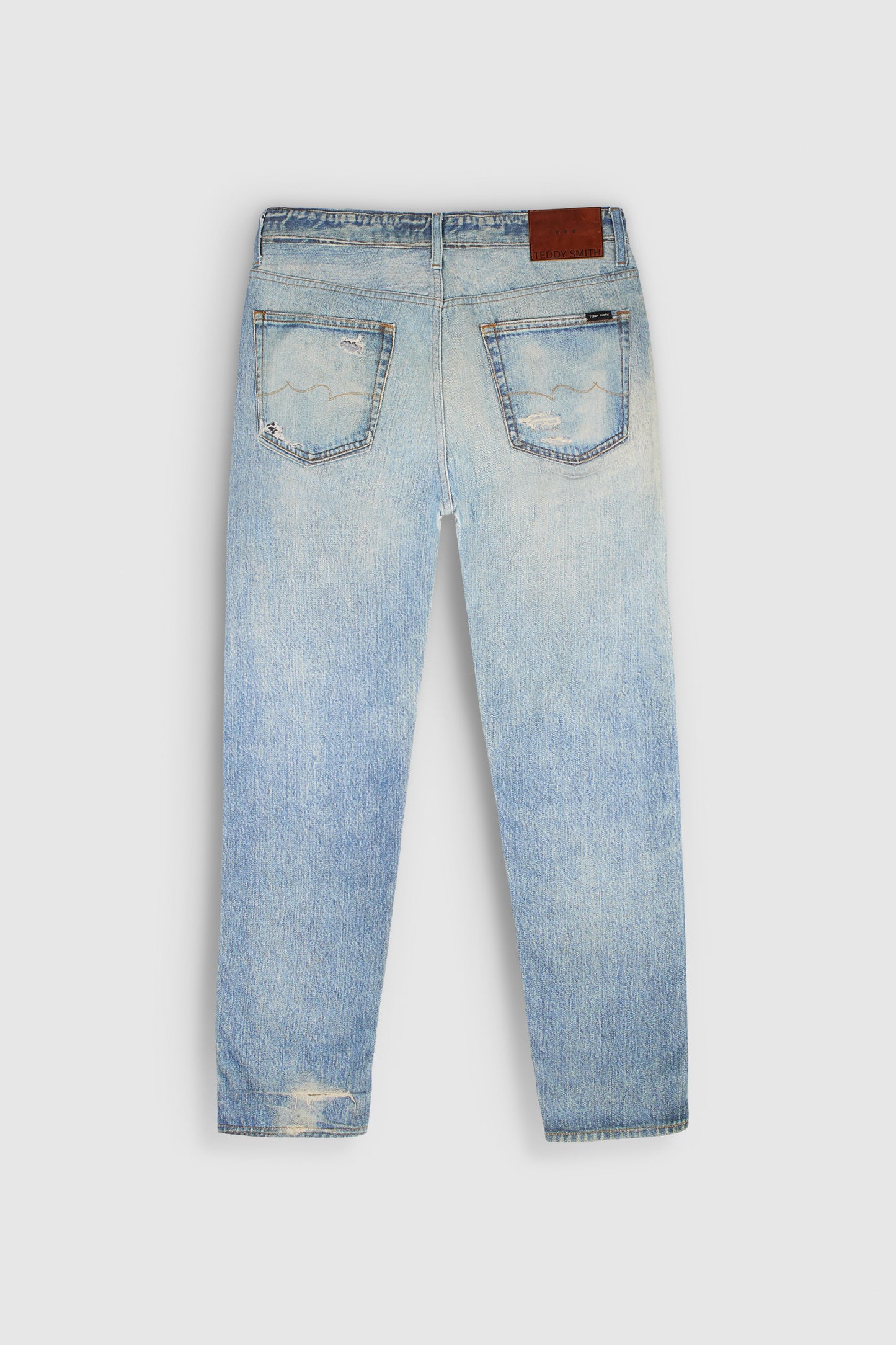 Jean denim coupe décontractée DAD PANT FRIPP/INDIGO CLAIR