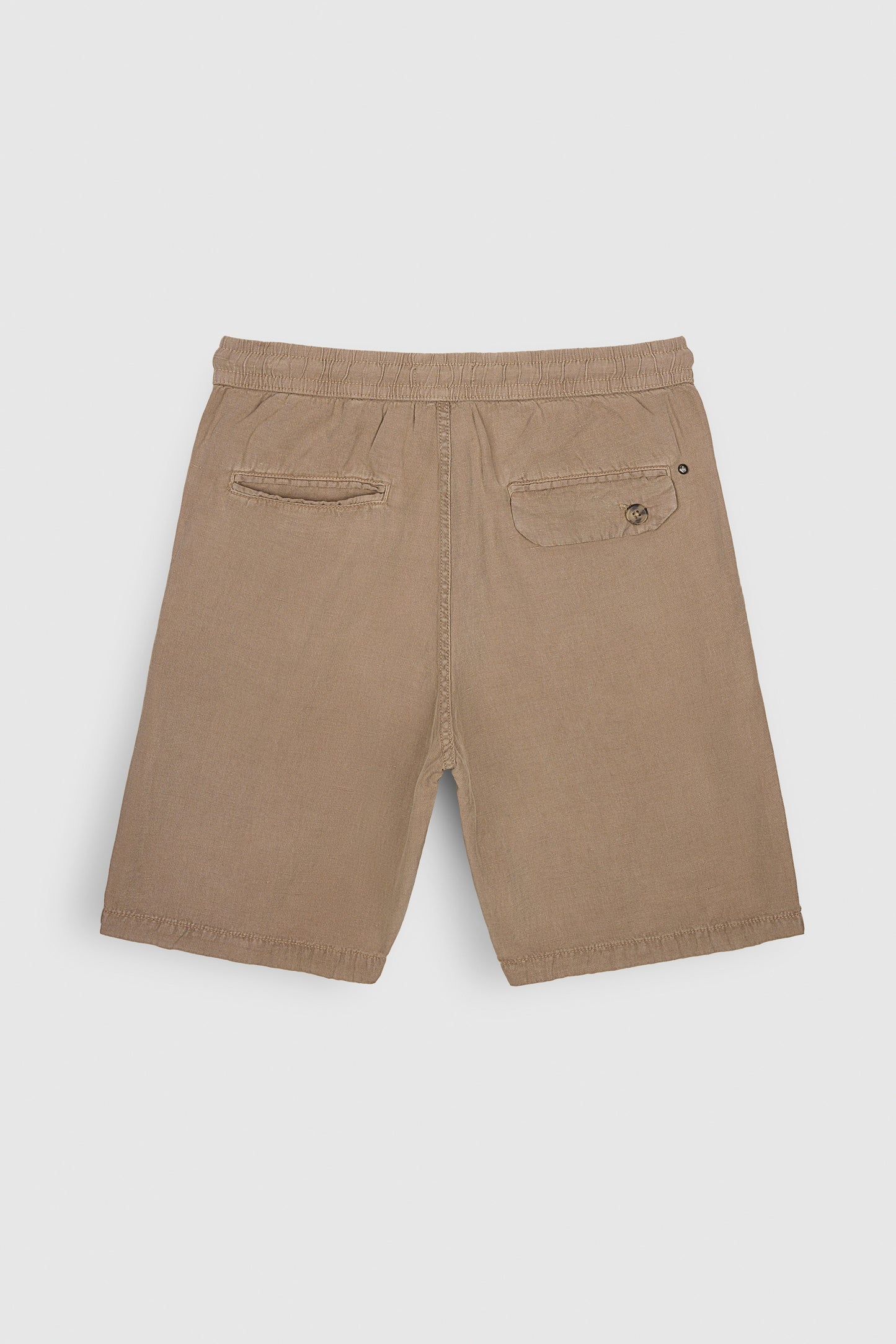 Bermuda taille élastiquée S-PACO WOLF BEIGE