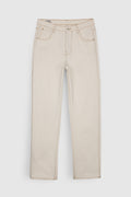 Pantalon charpentier COLOR MIDDLE WHITE