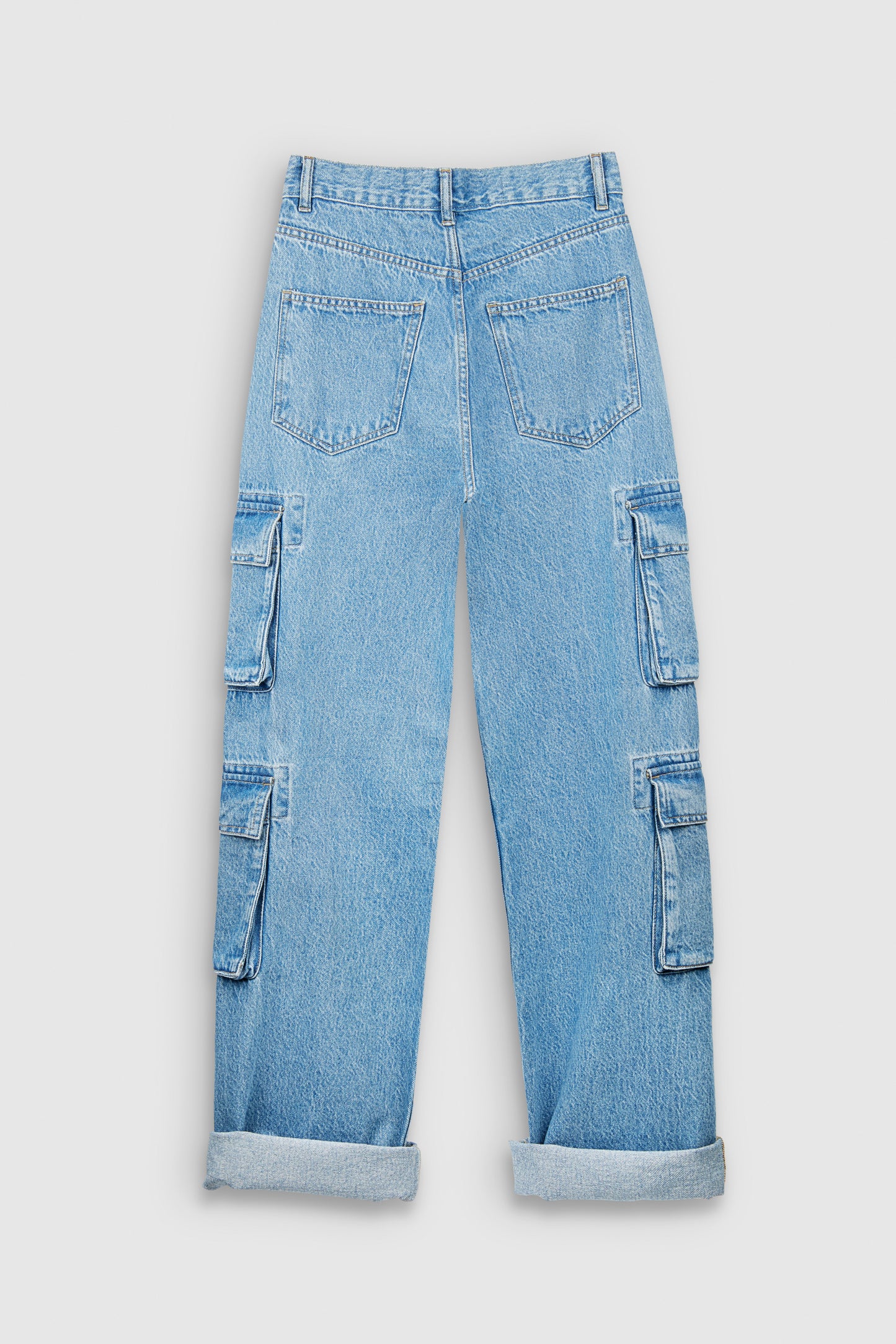 Jean coupe cargo 90'S CARGO FRIPP/INDIGO CLAIR