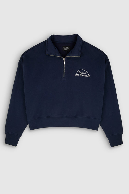 Achat Sweat col montant zippé S-HYPE ZIP BLUE INK