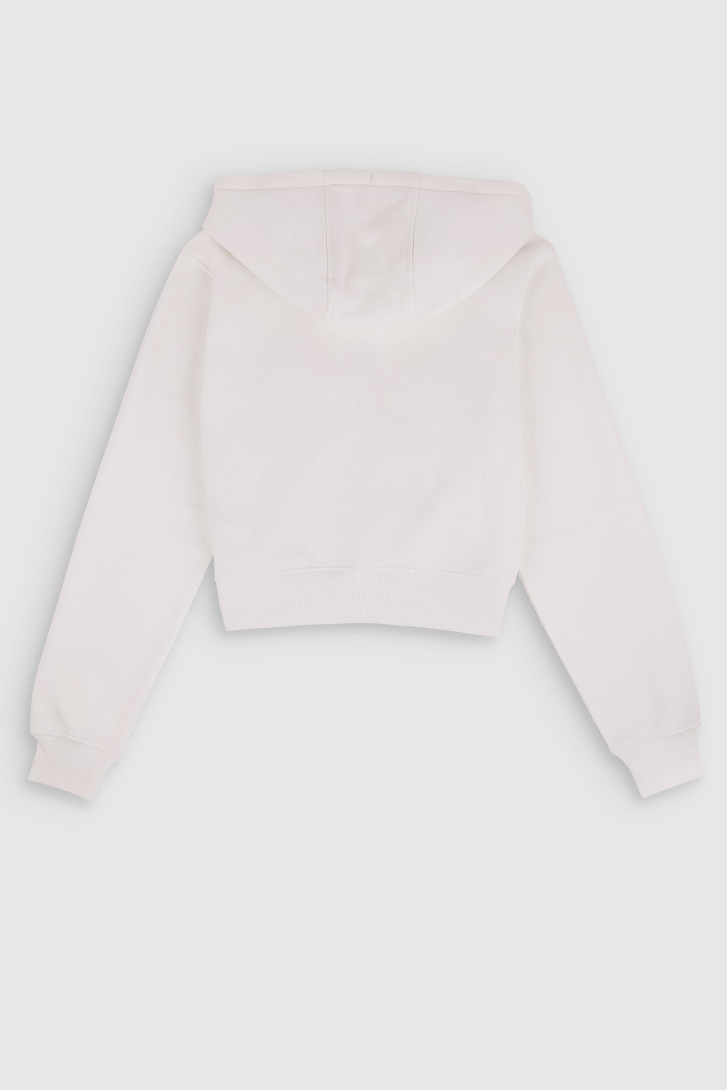 Sweat zippé à capuche G-HOPE HOODY ZI BLANC