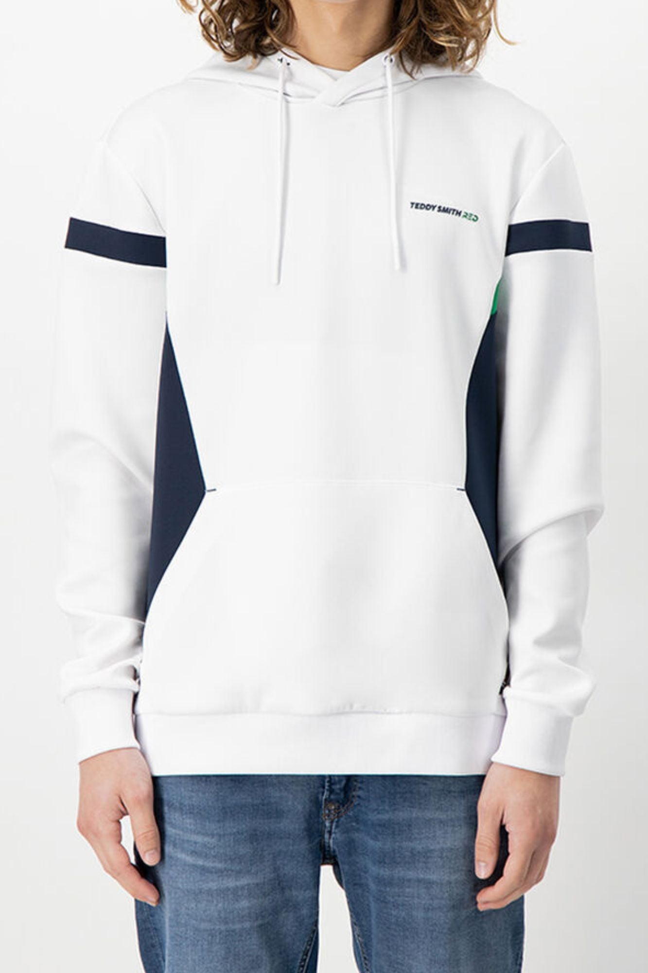 Sweat à capuche DUNSTAN HOODY BLANC