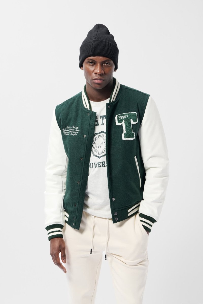 Blouson B - ROMEO VERT SCARABE - S - Teddy Smith