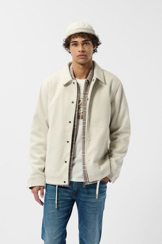 Achat Blouson B - ZACKO WARM BLANC IVOIRE CHINE - S - Teddy Smith