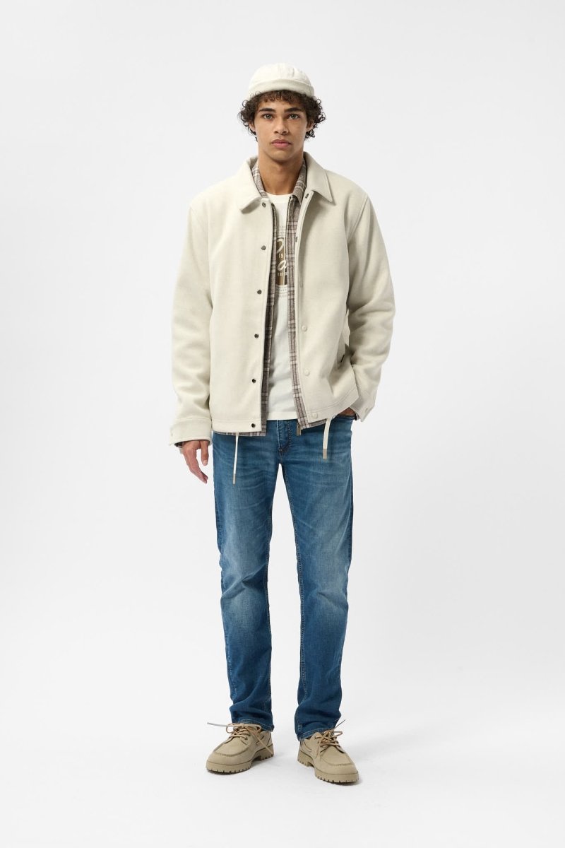 Blouson B - ZACKO WARM BLANC IVOIRE CHINE - S - Teddy Smith