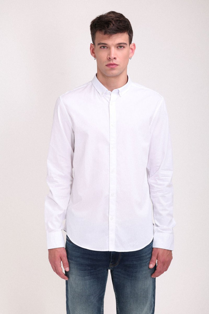 Chemise C - volt 2 BLANC - S - Teddy Smith