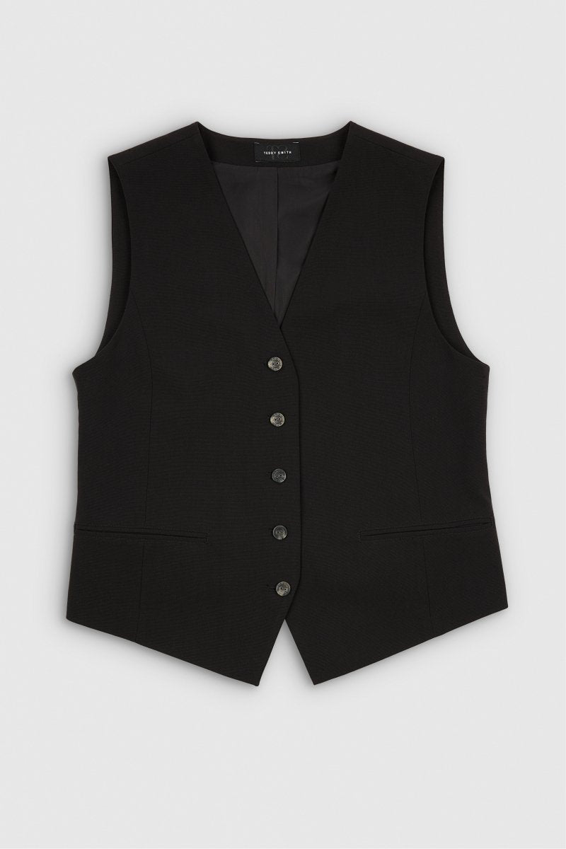 Gilet G - WILD BISTRETC NOIR - XS - Teddy Smith