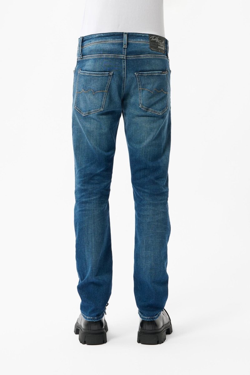 Jean coupe regular slim REEPLE ROCK SWE longueur 32 INDIGO NEW - 27 - Teddy Smith