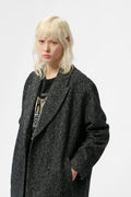 Manteau M - NORA MELANGE BLACK - XS - Teddy Smith