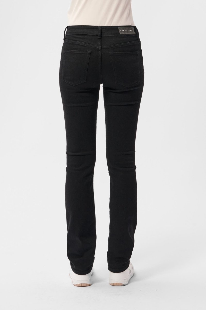 Pantalon denim coupe 5 poches PPEPPER STRAIGHT NOIR - 25 - Teddy Smith