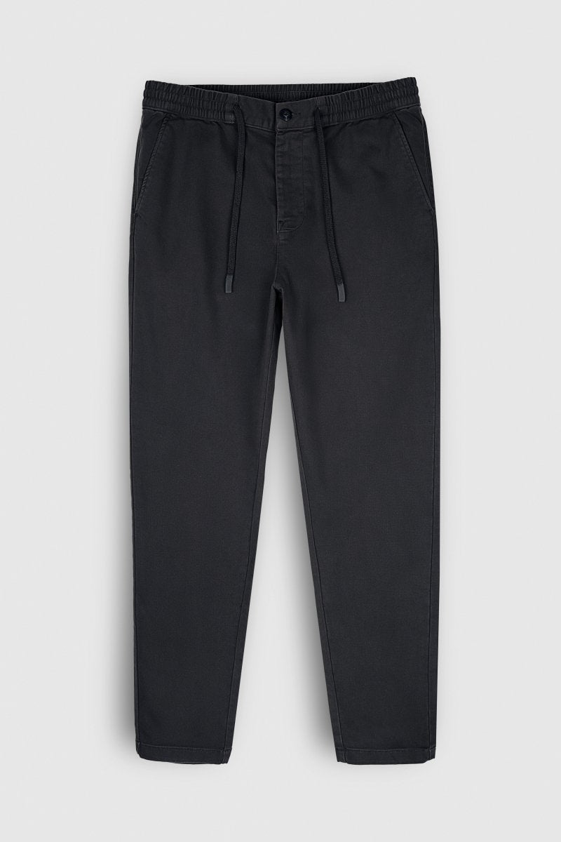 Pantalon taille élastiquée PYWAN 2 SWEAT DYED DARK NAVY - XS/26 - Teddy Smith