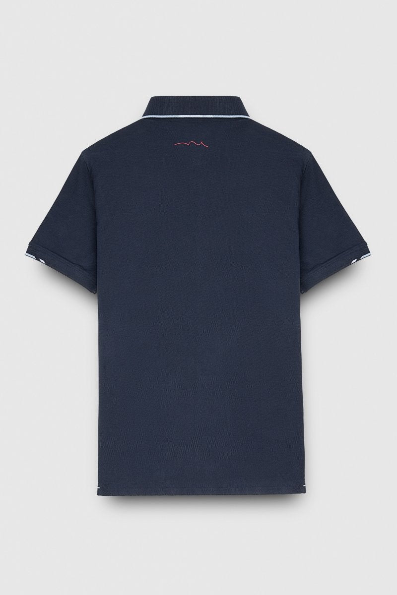 Polo P - RAYAN MC TOTAL NAVY - S - Teddy Smith