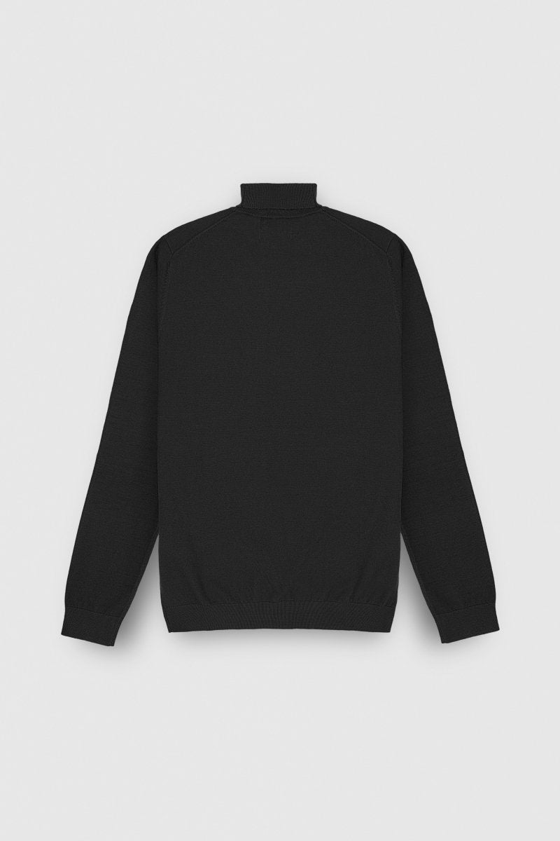 Pull col roulé P - MARICK NOIR - S - Teddy Smith