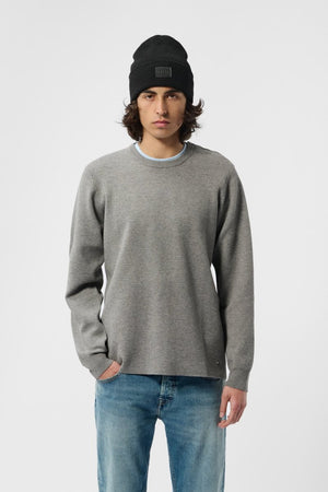 Pull P - ELIAS GRIS CHINE MOYEN - S - Teddy Smith