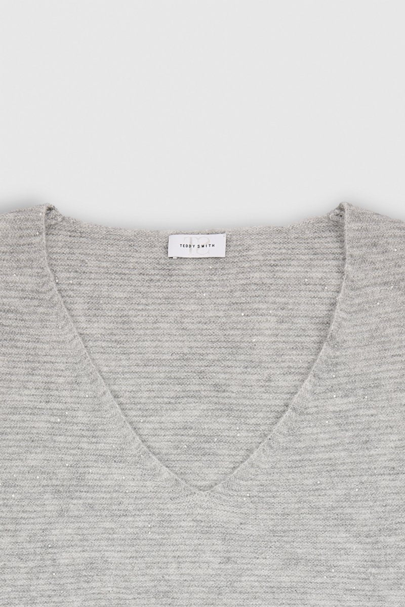 Pull P - RACHEL GRIS CHINE - XS - Teddy Smith