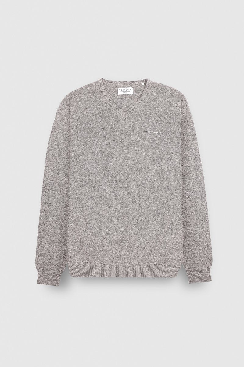 Pull PULSER 3 GRIS CHINE MOYEN - S - Teddy Smith