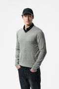 Pull PULSER 3 GRIS CHINE MOYEN - S - Teddy Smith