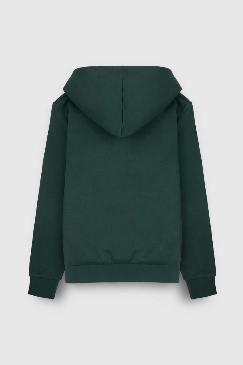 Sweat à capuche S - NARK HOODY JR VERT SCARABE - 8 - Teddy Smith