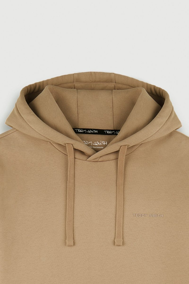 Sweat à capuche S - NARK HOODY MOKA BEIGE - XS - Teddy Smith