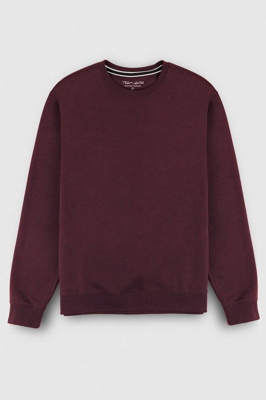 Achat Sweat col rond S - NARK RC DARK WINE - S - Teddy Smith