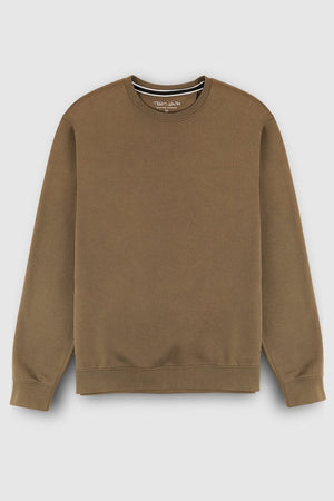 Sweat col rond S - NARK RC MOKA BEIGE - S - Teddy Smith