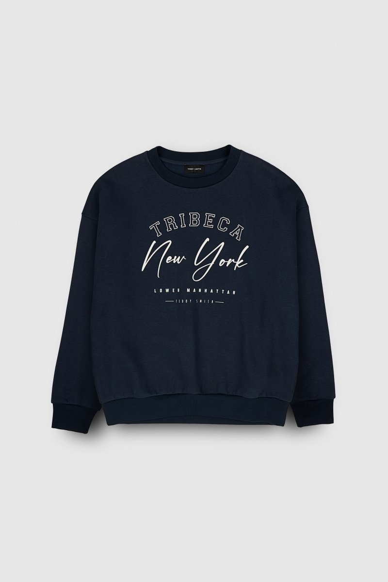 Sweat S - CALI TOTAL NAVY - XS - Teddy Smith