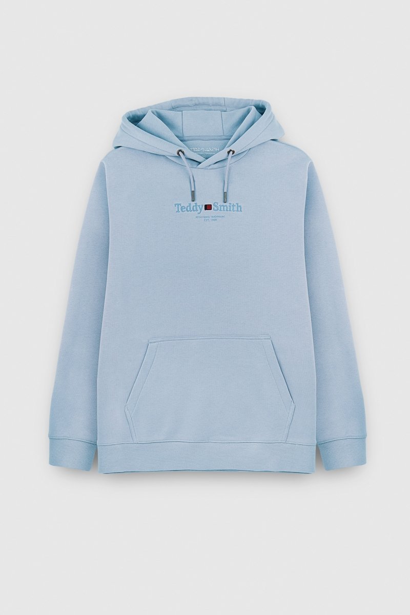 Sweat S - JIM HOODY BLEU ECUME - S - Teddy Smith