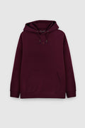 Sweat S - JIM HOODY DARK WINE - S - Teddy Smith