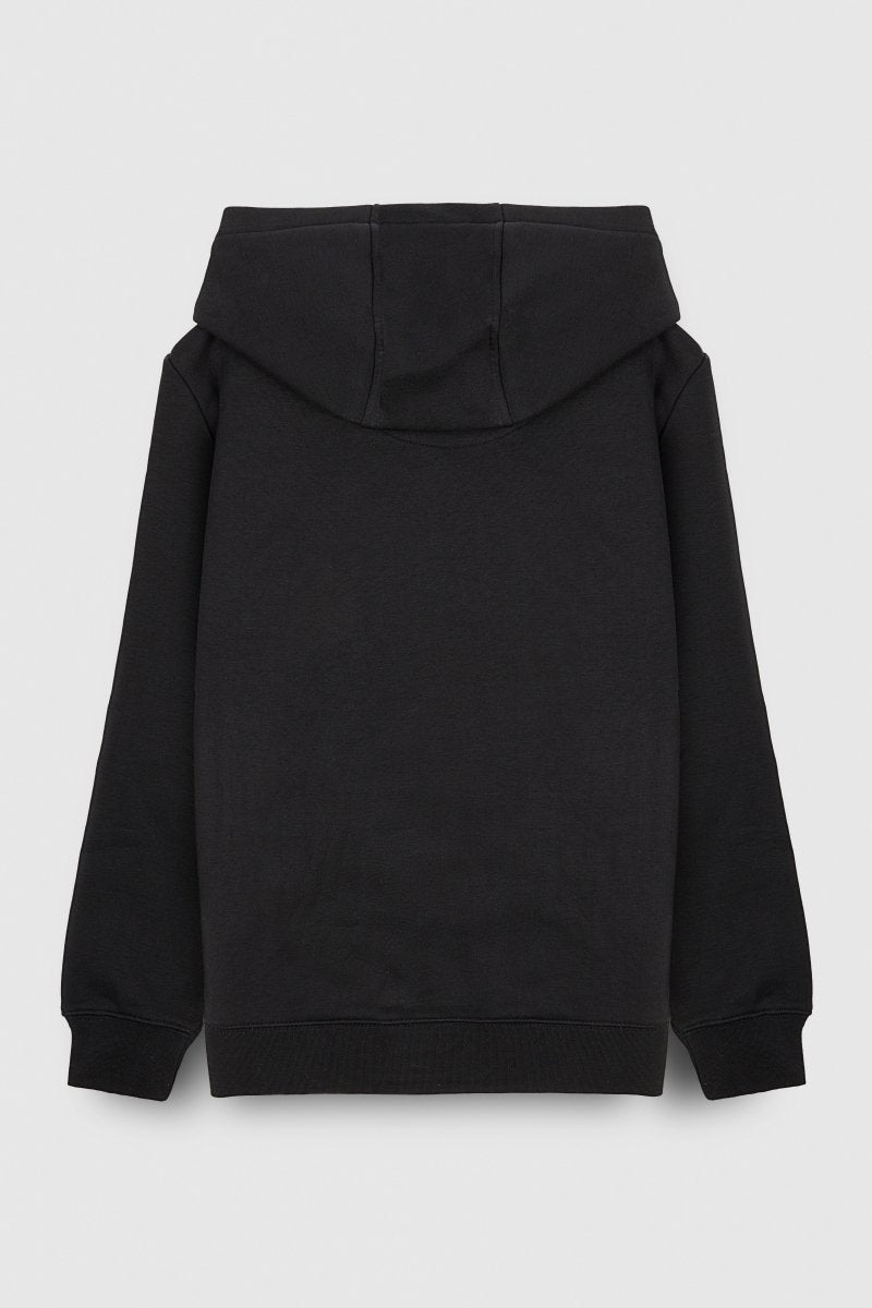 Sweat S - JIM HOODY JR CHARBON - 8 - Teddy Smith