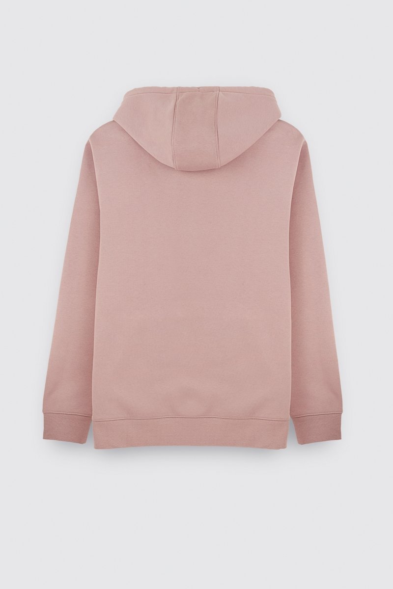 Sweat S - JIM HOODY WOOD ROSE - S - Teddy Smith