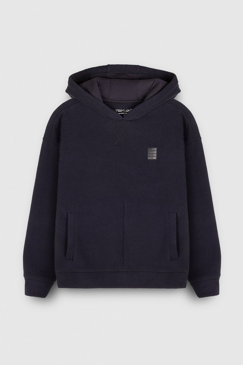 Sweat S - POLAR HOODY JR DARK NAVY - 8 - Teddy Smith