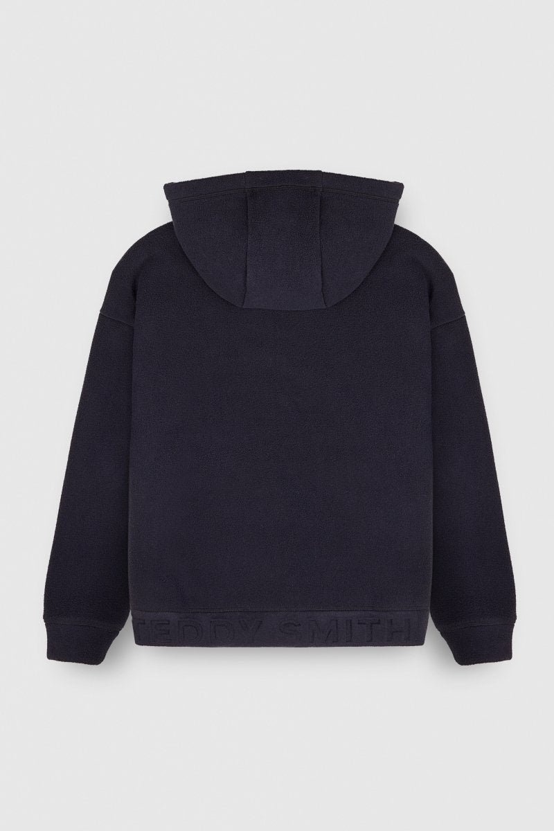 Sweat S - POLAR HOODY JR DARK NAVY - 8 - Teddy Smith