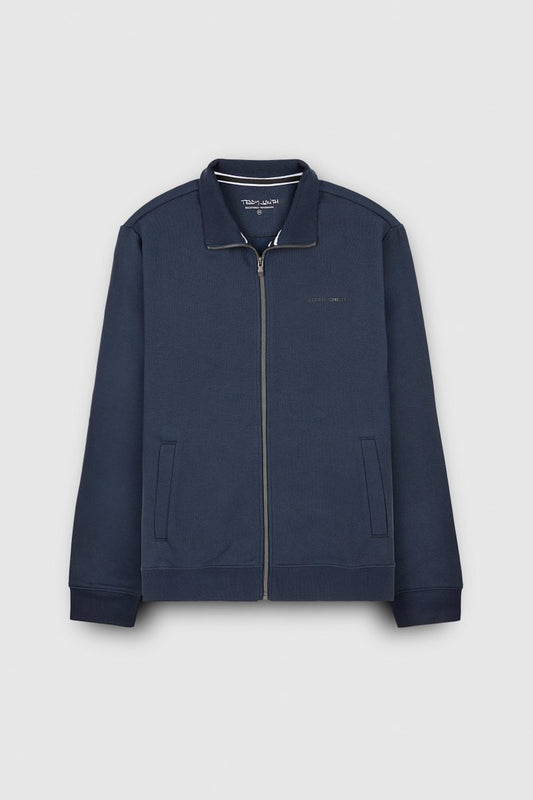 Achat Sweat zippé col montant G - NARKUS ZIP TOTAL NAVY - S - Teddy Smith