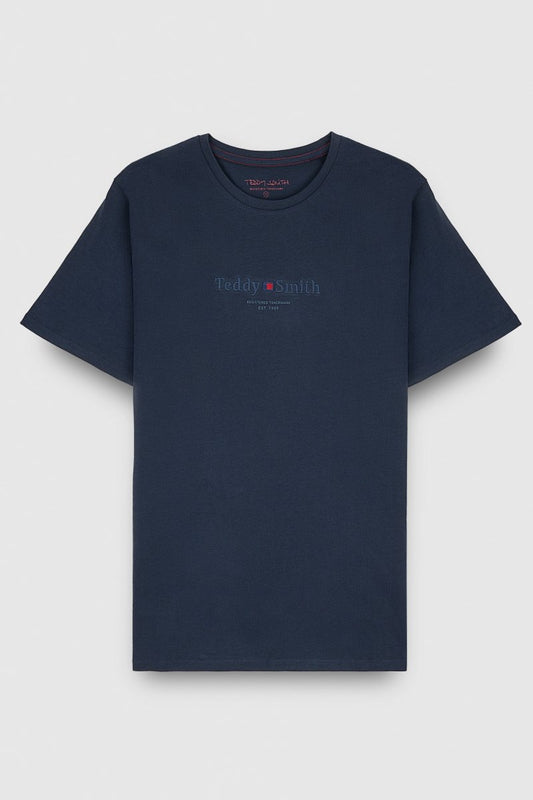 Achat T-shirt T - JIM MC TOTAL NAVY - S - Teddy Smith