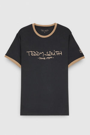 T-shirt T - ORIGINAL MC CHARBON - S - Teddy Smith