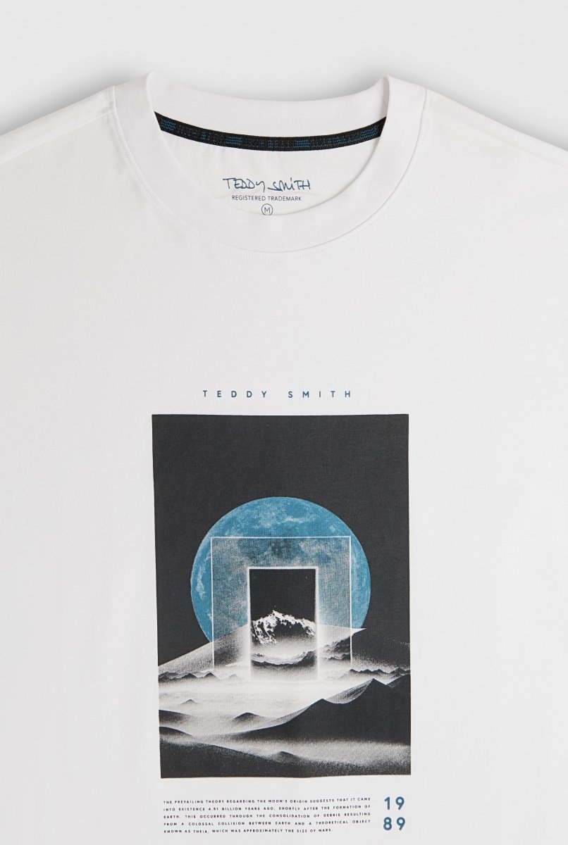 T-shirt T - SOULAR MC BLANC - XS - Teddy Smith