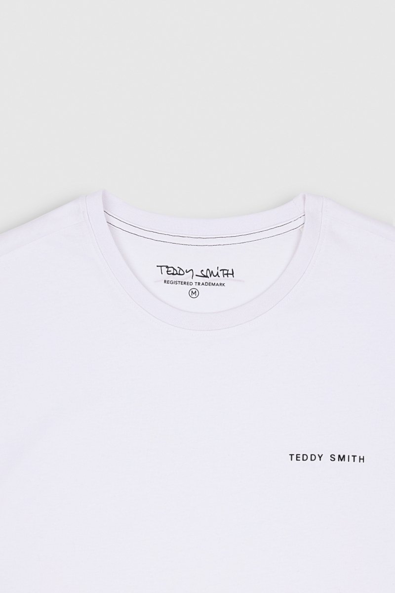 T-shirt THE TEE 2 ML BLANC - S - Teddy Smith