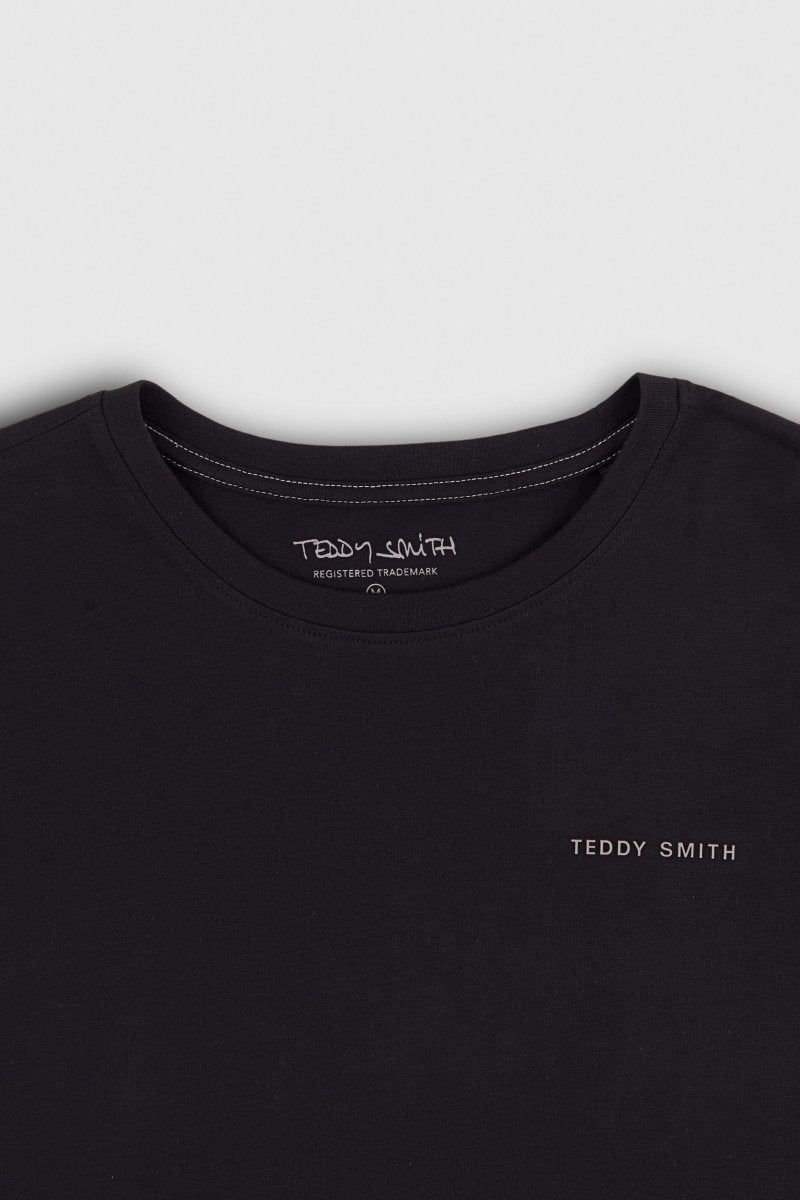 T-shirt THE TEE 2 ML NOIR - S - Teddy Smith